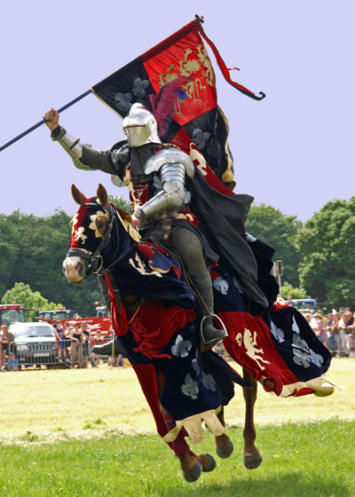 Wimbledon Guild Village Fair jousting single